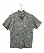 reyn spoonerレイン スプナー）の古着「半袖シャツ」｜アイボリー×マルチカラー