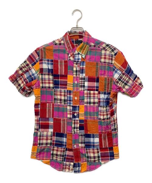 WAREHOUSE DUBBLE WORKS（ウエアハウス ダブルワークス）WAREHOUSE DUBBLE WORKS (ウエアハウス ダブルワークス) 半袖シャツ レッド×ピンク サイズ:Mサイズの古着・服飾アイテム