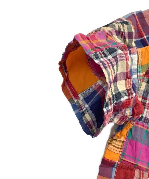 WAREHOUSE DUBBLE WORKS（ウエアハウス ダブルワークス）WAREHOUSE DUBBLE WORKS (ウエアハウス ダブルワークス) 半袖シャツ レッド×ピンク サイズ:Mサイズの古着・服飾アイテム