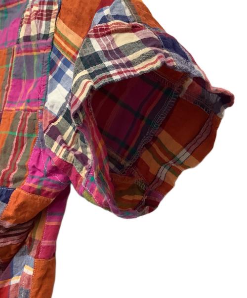 WAREHOUSE DUBBLE WORKS（ウエアハウス ダブルワークス）WAREHOUSE DUBBLE WORKS (ウエアハウス ダブルワークス) 半袖シャツ レッド×ピンク サイズ:Mサイズの古着・服飾アイテム