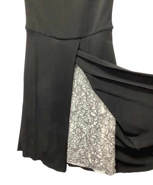 MaxMara（マックスマーラ）MaxMara (マックスマーラ) ノースリーブ・キャミソールワンピース ブラック サイズ:Mサイズの古着・服飾アイテム