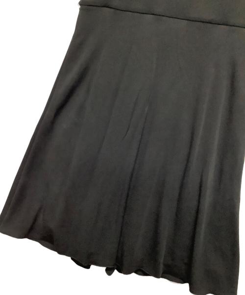 MaxMara（マックスマーラ）MaxMara (マックスマーラ) ノースリーブ・キャミソールワンピース ブラック サイズ:Mサイズの古着・服飾アイテム