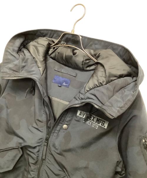 AVIREX（アヴィレックス）AVIREX (アヴィレックス) ダウンジャケット ネイビー サイズ:Lサイズの古着・服飾アイテム