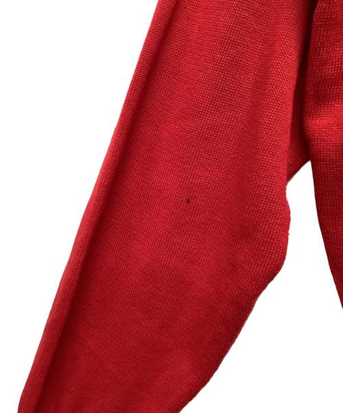 Vivienne Westwood RED LABEL（ヴィヴィアンウエストウッドレッドレーベル）Vivienne Westwood RED LABEL (ヴィヴィアンウエストウッドレッドレーベル) 薄手カーディガン レッド サイズ:FREEの古着・服飾アイテム