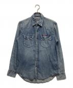 Hysteric Glamourヒステリックグラマー）の古着「デニムシャツ」｜インディゴ