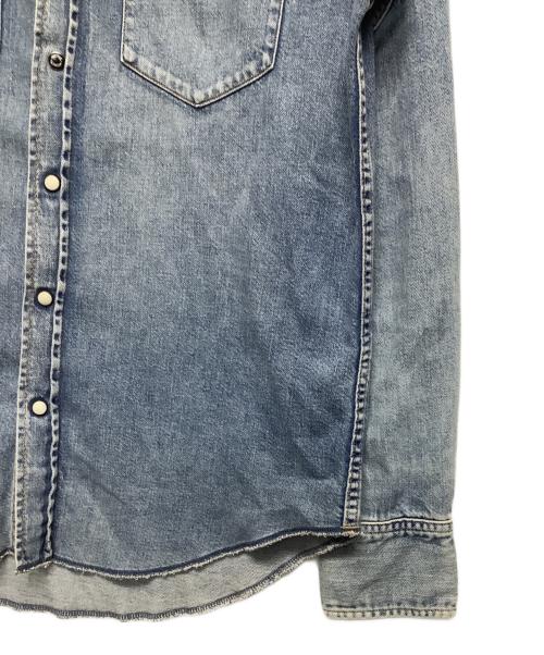 Hysteric Glamour（ヒステリックグラマー）Hysteric Glamour (ヒステリックグラマー) デニムシャツ インディゴ サイズ:Mサイズの古着・服飾アイテム