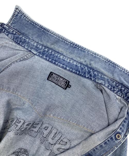 Hysteric Glamour（ヒステリックグラマー）Hysteric Glamour (ヒステリックグラマー) デニムシャツ インディゴ サイズ:Mサイズの古着・服飾アイテム