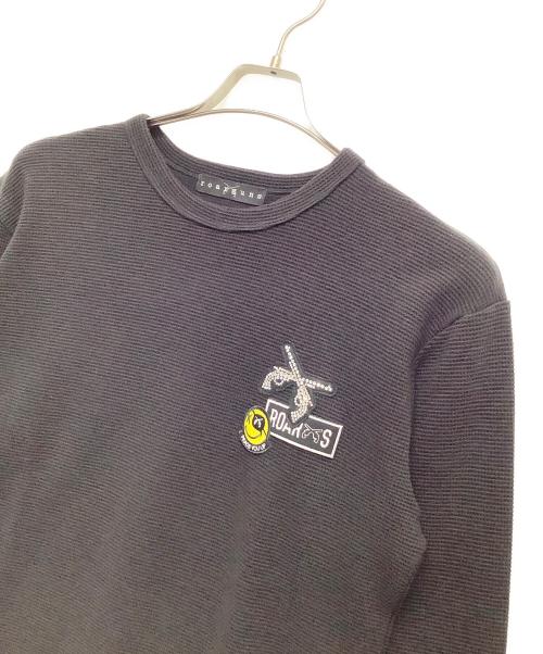 roarguns（ロアーガンズ）roarguns (ロアーガンズ) 長袖カットソー ブラック サイズ:2の古着・服飾アイテム