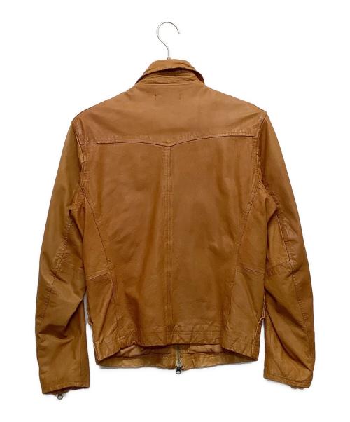 AVIREX（アヴィレックス）AVIREX (アヴィレックス) ゴートレザージャケット キャメル サイズ:Mサイズの古着・服飾アイテム