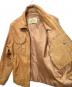 中古・古着 AVIREX (アヴィレックス) ゴートレザージャケット キャメル サイズ:Mサイズ：11000円