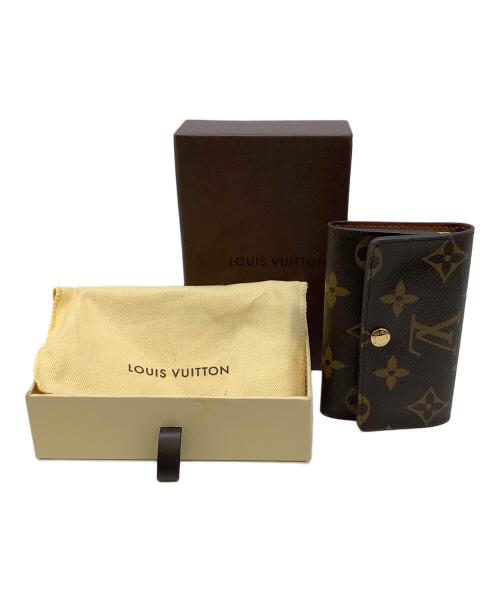 LOUIS VUITTON（ルイ ヴィトン）LOUIS VUITTON (ルイ ヴィトン) キーケースLOUIS VUITTON モノグラム ミュルティクレ6 ブラウンの古着・服飾アイテム