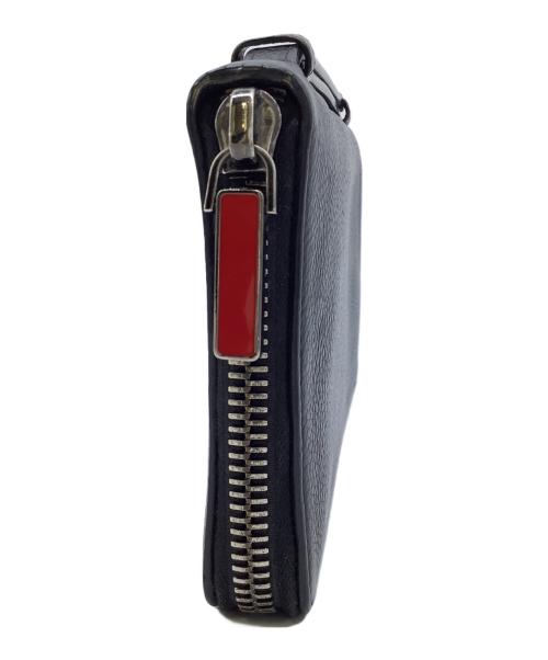 Christian Louboutin（クリスチャン・ルブタン）Christian Louboutin (クリスチャン・ルブタン) パネトーネウォレット ブラックの古着・服飾アイテム