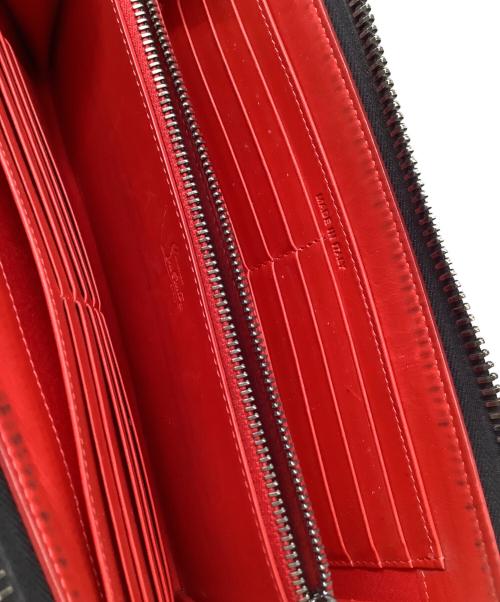 Christian Louboutin（クリスチャン・ルブタン）Christian Louboutin (クリスチャン・ルブタン) パネトーネウォレット ブラックの古着・服飾アイテム