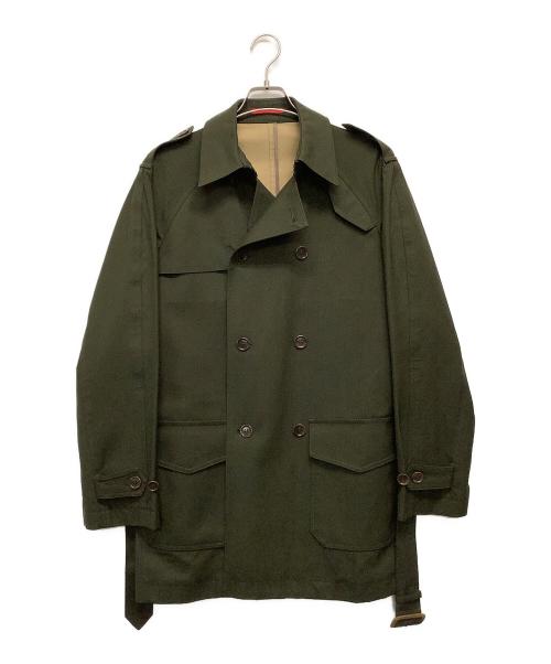 PAUL SMITH（ポールスミス）Paul Smith (ポールスミス) チェスターコート グリーン サイズ: Lの古着・服飾アイテム