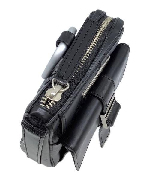 Jean Paul GAULTIER（ジャンポールゴルチェ）Jean Paul GAULTIER (ジャンポールゴルチェ) レザーポーチ ブラックの古着・服飾アイテム