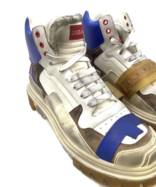 DOLCE & GABBANA（ドルチェ＆ガッバーナ）DOLCE & GABBANA (ドルチェ＆ガッバーナ) トラッキングスニーカー マルチカラー サイズ:9の古着・服飾アイテム