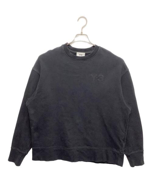 Y-3（ワイスリー）Y-3 (ワイスリー) クルーネックスウェット ブラック サイズ:Ｍサイズの古着・服飾アイテム