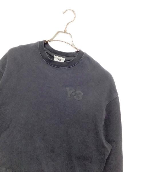 Y-3（ワイスリー）Y-3 (ワイスリー) クルーネックスウェット ブラック サイズ:Ｍサイズの古着・服飾アイテム