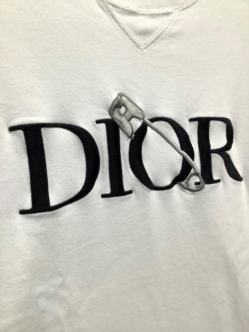Christian Dior（クリスチャン ディオール）Christian Dior (クリスチャン ディオール) JUDY BLAME (ジュディブレイム) 半袖Tシャツ ホワイト サイズ:Lの古着・服飾アイテム