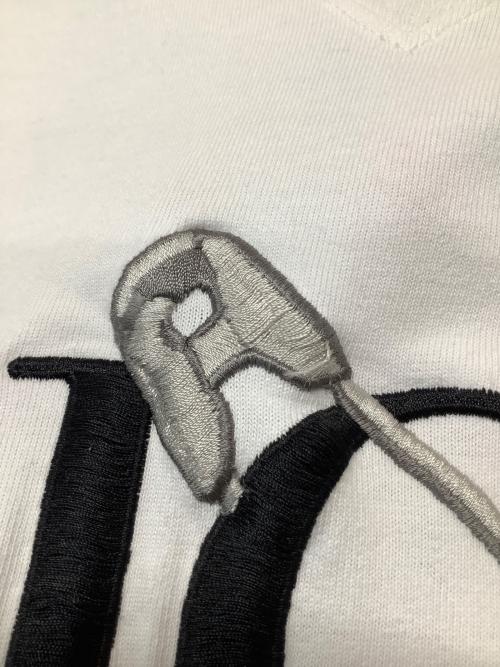 Christian Dior（クリスチャン ディオール）Christian Dior (クリスチャン ディオール) JUDY BLAME (ジュディブレイム) 半袖Tシャツ ホワイト サイズ:Lの古着・服飾アイテム