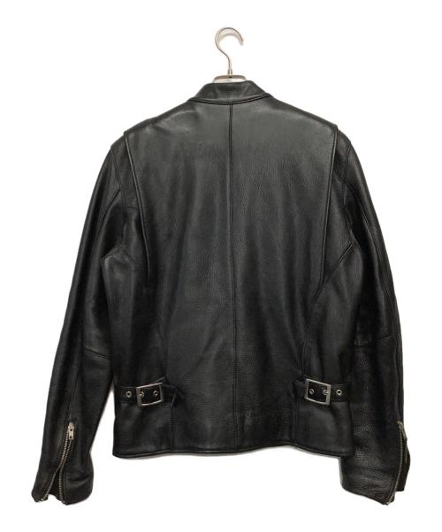 OUTLAW（アウトロー）OUTLAW (アウトロー) レザージャケット ブラック サイズ:40の古着・服飾アイテム