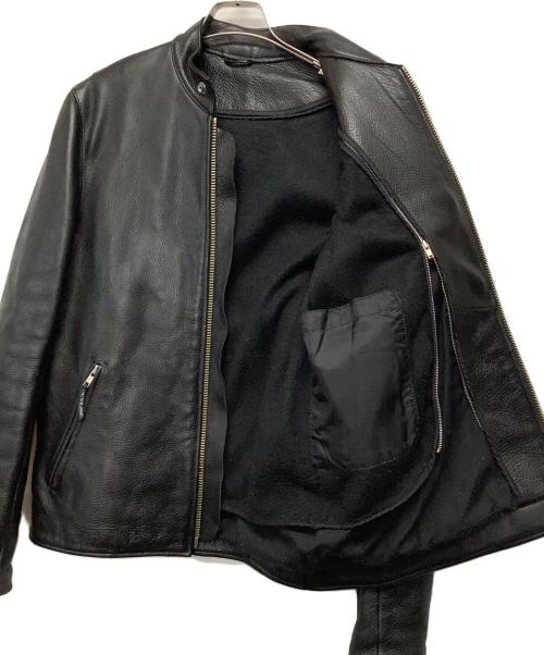 OUTLAW（アウトロー）OUTLAW (アウトロー) レザージャケット ブラック サイズ:40の古着・服飾アイテム
