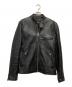 OUTLAW（アウトロー）の古着「レザージャケット」｜ブラック