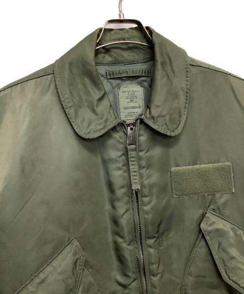 ALPHA（アルファ）ALPHA (アルファ) フライトジャケット オリーブ サイズ: Lの古着・服飾アイテム