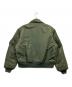 ALPHA (アルファ) フライトジャケット オリーブ サイズ: L：7000円