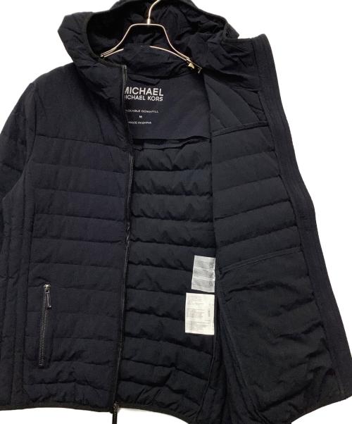 MICHAEL KORS（マイケル・コース）MICHAEL KORS (マイケル・コース) ダウンジャケット ネイビー サイズ:Mの古着・服飾アイテム