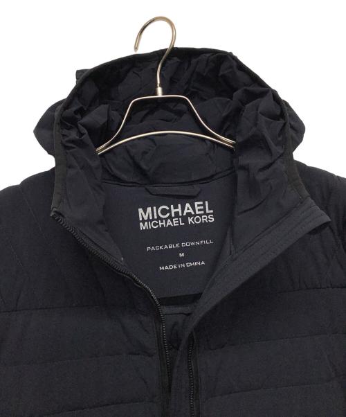 MICHAEL KORS（マイケル・コース）MICHAEL KORS (マイケル・コース) ダウンジャケット ネイビー サイズ:Mの古着・服飾アイテム