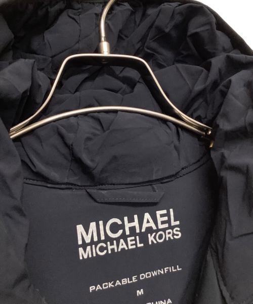 MICHAEL KORS（マイケル・コース）MICHAEL KORS (マイケル・コース) ダウンジャケット ネイビー サイズ:Mの古着・服飾アイテム