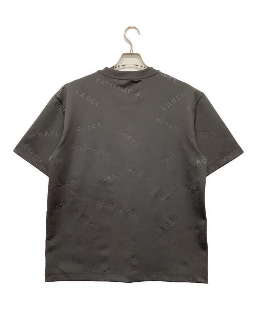 BLACK LABEL CRESTBRIDGE（ブラックレーベル クレストブリッジ）BLACK LABEL CRESTBRIDGE (ブラックレーベル クレストブリッジ) 半袖カットソー グレー サイズ:Lの古着・服飾アイテム