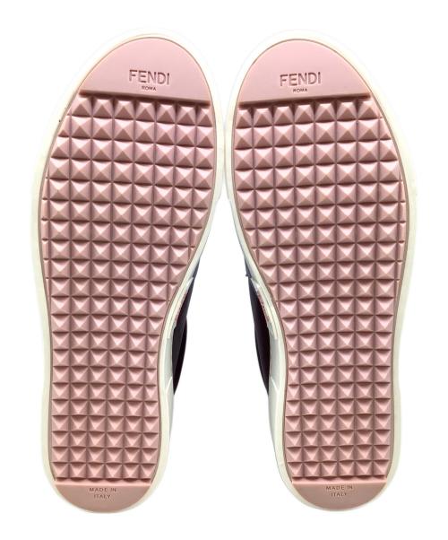 FENDI（フェンディ）FENDI (フェンディ) スリッポン パープル×ピンク サイズ:38の古着・服飾アイテム