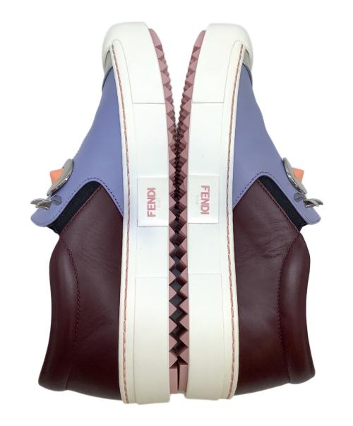 FENDI（フェンディ）FENDI (フェンディ) スリッポン パープル×ピンク サイズ:38の古着・服飾アイテム