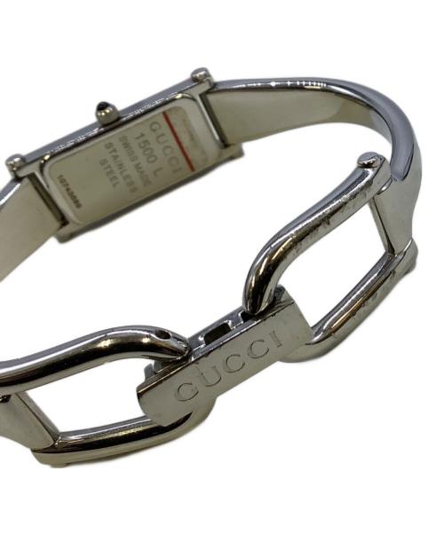 GUCCI（グッチ）GUCCI (グッチ) リストウォッチ ブラックの古着・服飾アイテム