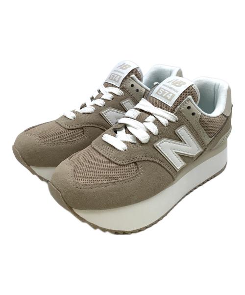 NEW BALANCE（ニューバランス）NEW BALANCE (ニューバランス) スニーカー ベージュ サイズ:24の古着・服飾アイテム