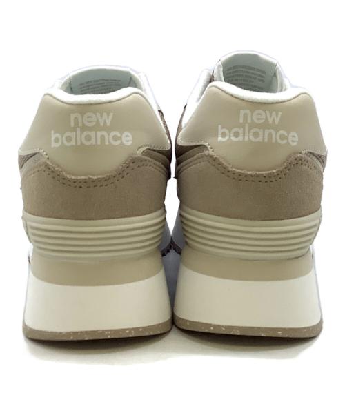NEW BALANCE（ニューバランス）NEW BALANCE (ニューバランス) スニーカー ベージュ サイズ:24の古着・服飾アイテム