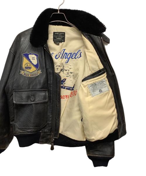 AVIREX（アヴィレックス）AVIREX (アヴィレックス) フライトジャケット ブラック サイズ:XSの古着・服飾アイテム