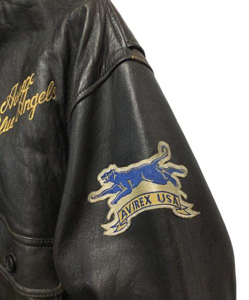 AVIREX（アヴィレックス）AVIREX (アヴィレックス) フライトジャケット ブラック サイズ:XSの古着・服飾アイテム