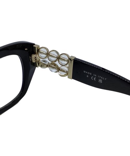 CHANEL（シャネル）CHANEL (シャネル) サングラス ブラック×ゴールド サイズ:50□18の古着・服飾アイテム