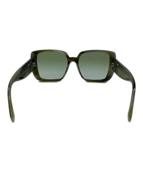 CHANEL（シャネル）CHANEL (シャネル) サングラス グリーン×ブラック サイズ:54□18の古着・服飾アイテム