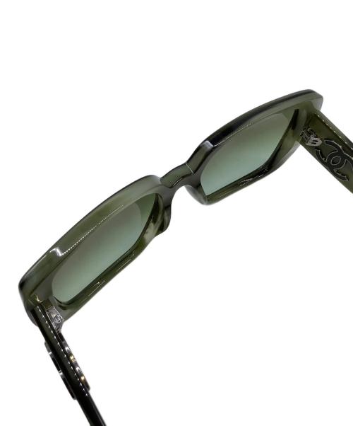 CHANEL（シャネル）CHANEL (シャネル) サングラス グリーン×ブラック サイズ:54□18の古着・服飾アイテム