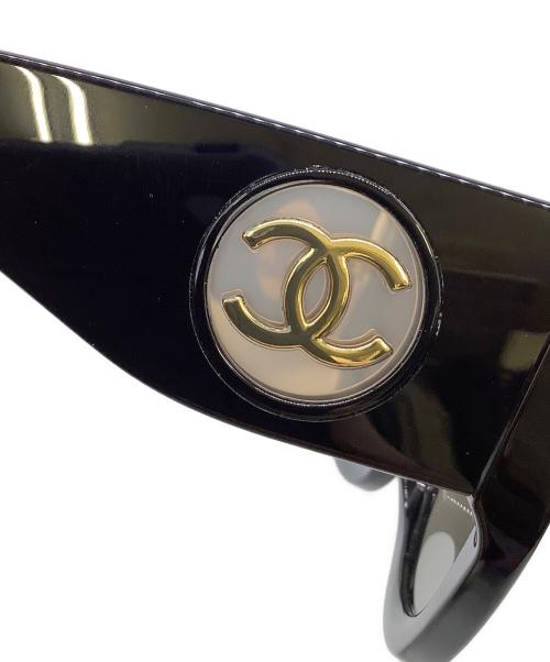 CHANEL（シャネル）CHANEL (シャネル) サングラス ブラック サイズ:55□20の古着・服飾アイテム