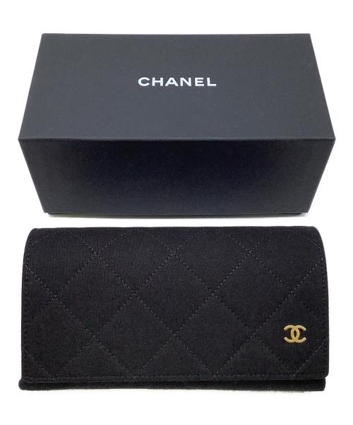 CHANEL（シャネル）CHANEL (シャネル) サングラス ブラック サイズ:55□20の古着・服飾アイテム