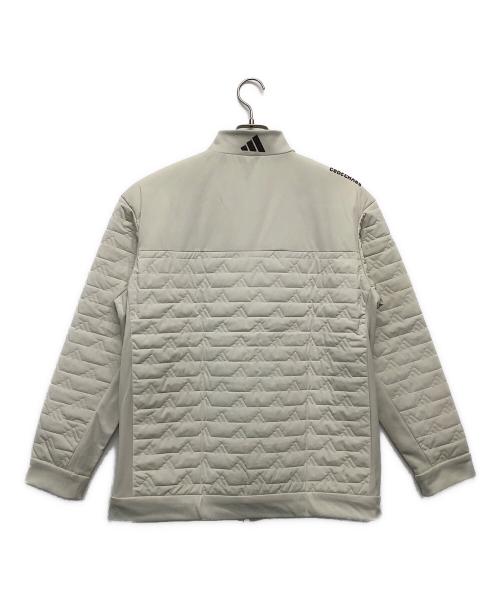 adidas（アディダス）adidas (アディダス) 中綿ジャケット ベージュ サイズ: L 未使用品の古着・服飾アイテム