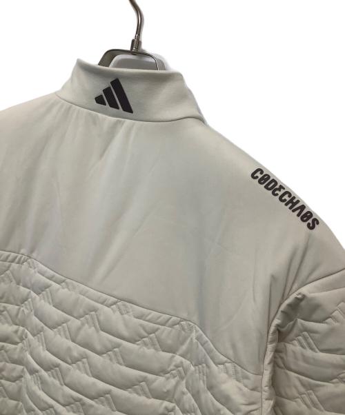 adidas（アディダス）adidas (アディダス) 中綿ジャケット ベージュ サイズ: L 未使用品の古着・服飾アイテム