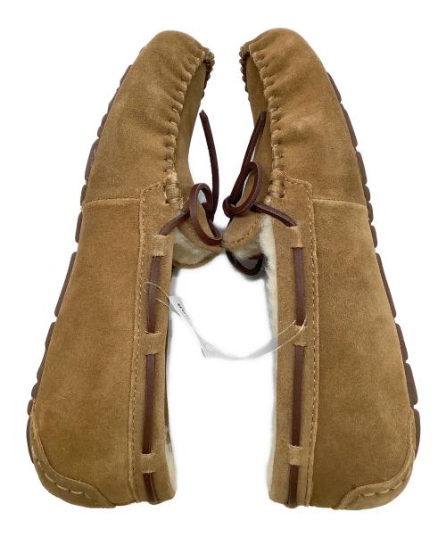 UGG（アグ）UGG (アグ) モカシンシューズ ブラウン サイズ:25cm 未使用品の古着・服飾アイテム