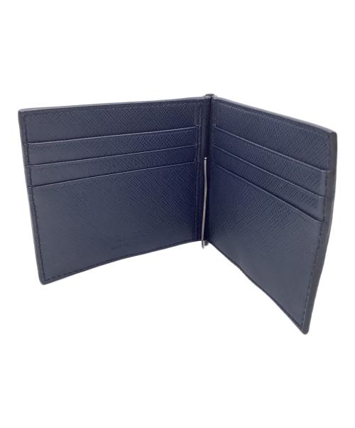 PRADA（プラダ）PRADA (プラダ) 2つ折り財布 ブラックの古着・服飾アイテム