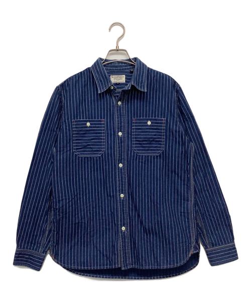 SCHOTT BROS.（ショット）SCHOTT BROS. (ショット) 長袖シャツ ネイビー サイズ:Mの古着・服飾アイテム